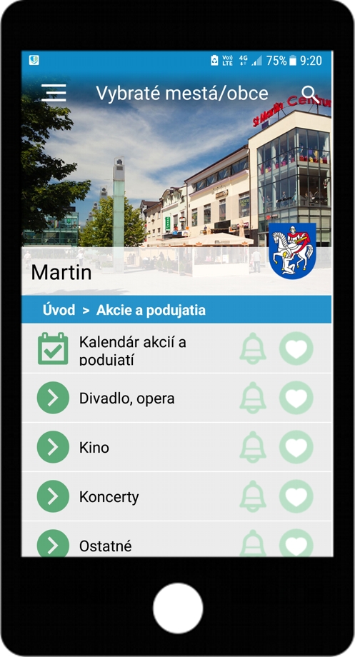 Mobilná aplikácia Virtualne