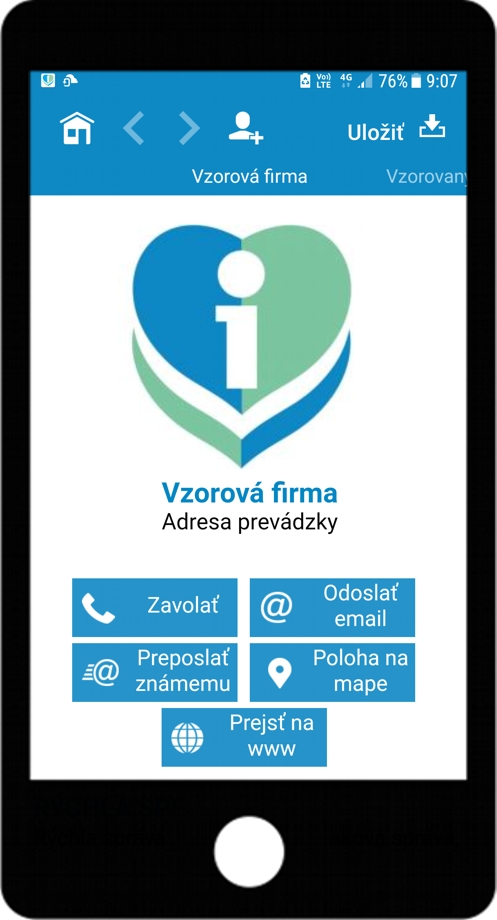 Mobilná aplikácia Virtualne