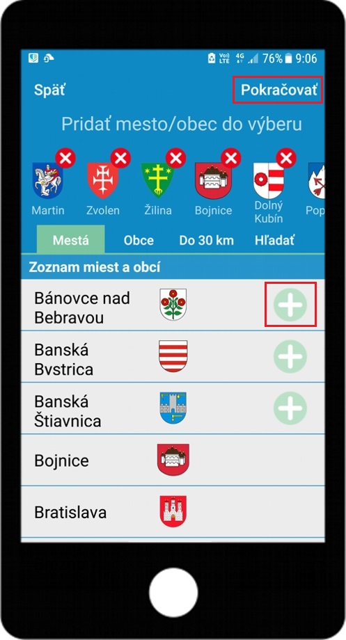 Mobilná aplikácia Virtualne